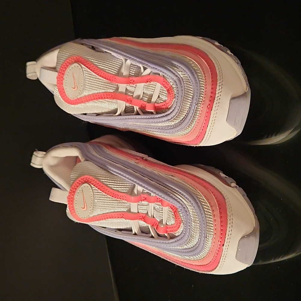 Nike Air Max 97 GS in Coral Chalk White Dust Pink